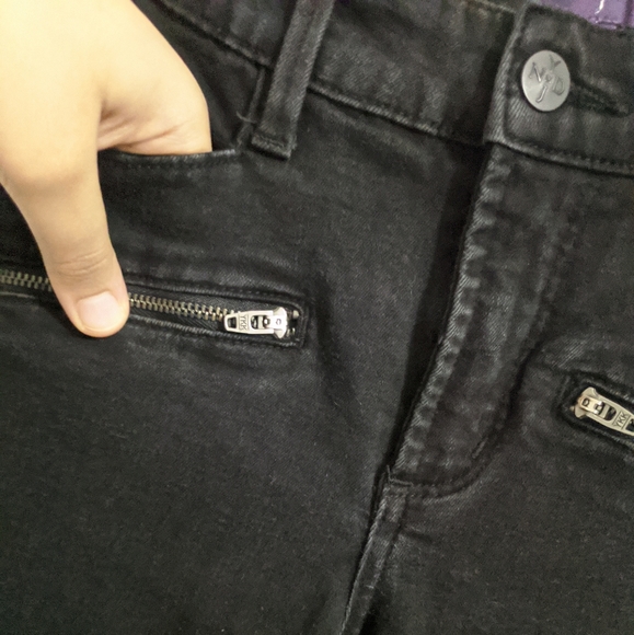 NYDJ Alina Zipper Legging Super Skinny Jeans 0 - Picture 5 of 7